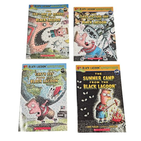 23 Black Lagoon Adventures Books by Mike Thaler Scholastic Illustrated PB Set - Picture 5 of 10